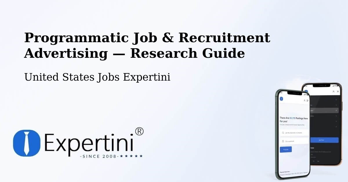 Programmatic Job & Recruitment Advertising — Research Guide – Red Cloud